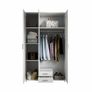 Premium 3-Door Wardrobe with Mirror & Drawers Image 2