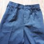 Girls Grey School Trousers.  Age 10-11 Image 2