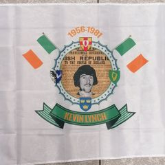 Kevin lynch Irish Republican Hunger striker flag. 3ft x 2 ft. 90cm x60cm