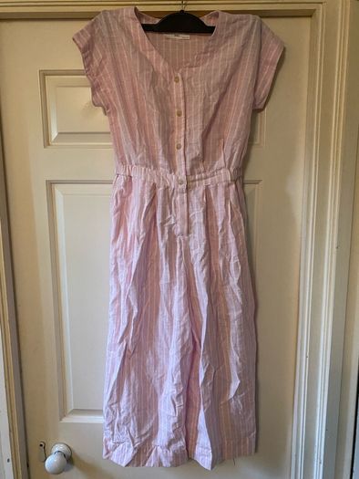 dress girl M&S pink