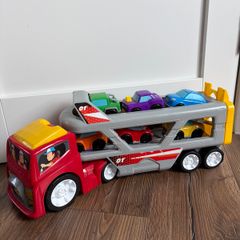 Big Steps Super Car Transporter Truck Playset
