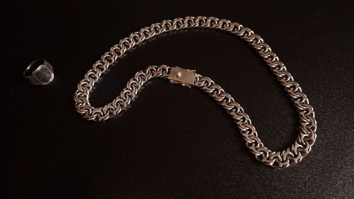 silver 925 handmade chain