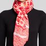 marc jacobs pink flower scarf Image 2