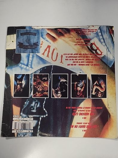 Bon Jovi Lay Your Hands On Me 7 Inch Vinyl 1989