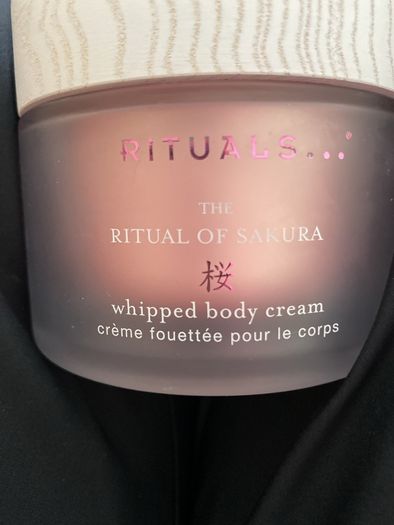 Rituals whipped body cream