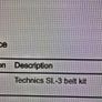 Technics SL-3 Turntable for sale Image 4