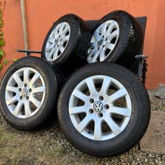 Volkswagen Golf Mk5 16inch Alloy Wheels with Very Good Tyres