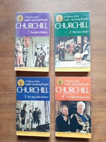 A History of the English-Speaking Peoples -Churchill (4 Volumes)