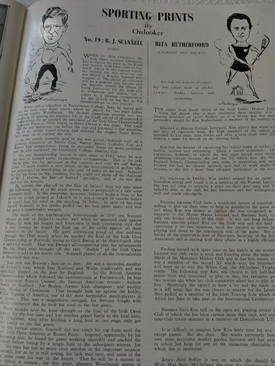 Social & Personal original magazine from 1950.