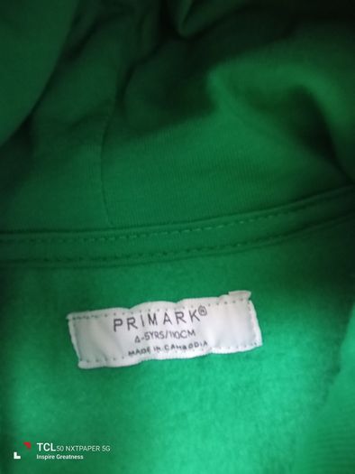 St Patrick's boy's hoodie. Age 4