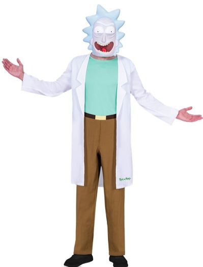 Rick and Morty adult costume