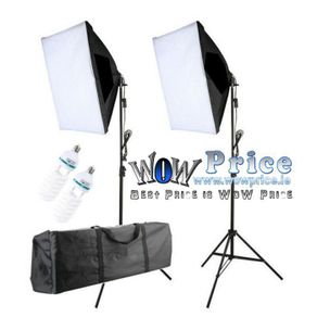 44123 2 250W Bulb Continuous Light Photo & Video Studio
