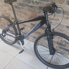 Teenager mountain bike