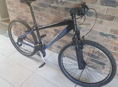 Teenager mountain bike