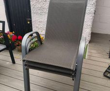 3 garden chairs