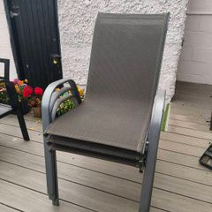 3 garden chairs