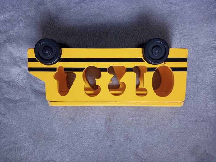 Wooden school bus
