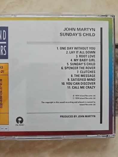 John Martyn CD - Sunday's Child