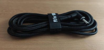 100w Pd Cable Usb Type-c To Lenovo 4.0-1.7mm