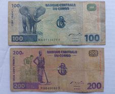DR Congo Banknotes