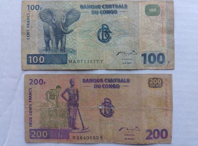 DR Congo Banknotes