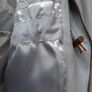 jacket up zip up front and satin lining Image 7