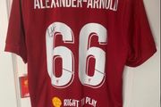 BNWT Liverpool 19/20 Premiership Original winning NB jersey signed by TAA
