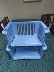 Crystalware stacking storage units / boxes /shelves