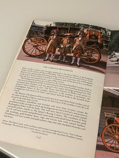 The Royal Wedding 1981 Official Programme