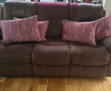 3, 2, 1 recliner sofas and armchair