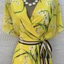 BNWoT Karen Millen Yellow Floral Wrap Dress - As seen on TV Image 8