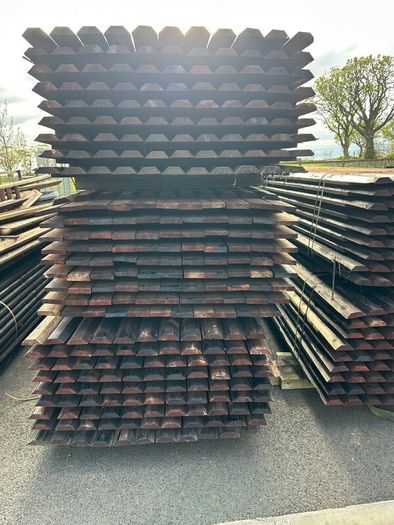 Genuine Creosote treated D Rail Fencing rails