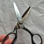 Vintage ZigZag Scissors Image 3