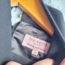 Ted baker black and white Ciena crepe pleated cocktail swing dress Image 5