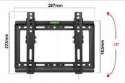 Tv Wall Mount Bracket Flat Tilt 14" - 42"