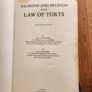 Salmond And Heuston On The Torts By R.F.V. Hueston And R.S.Chambers. 1981 Large Volume Paperback In Good Condition. See Photos For Same .plus Osborn's Concise Law Dictionary. Image 7