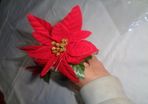 Faux Poinsetta x 2 for Sale