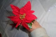 Faux Poinsetta x 2 for Sale