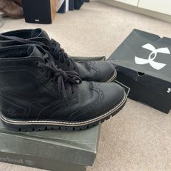 Timberland black mens boots