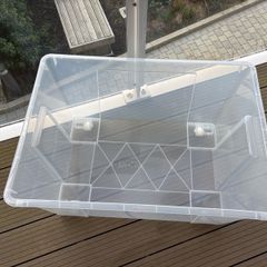IKEA SAMLA Storage Box 130L Large Plastic Storage Container