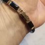 Sterling Silver Art Deco Onyx Bracelet Image 10