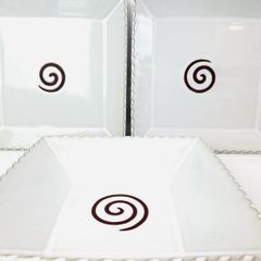 Stephen Pearce 3 x Square Platter Dish