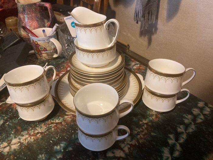 1960s luxury find bine china teaset free postage