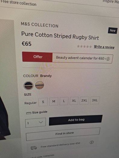Polo Rugby M&S