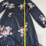Lovely flower light dress black size S/M Image 7