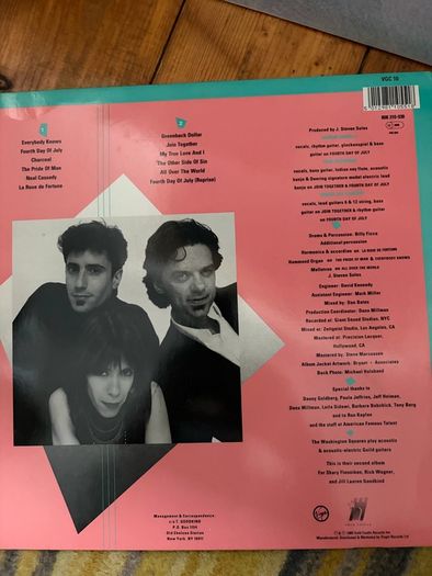The Washington Squares vinyl lp.