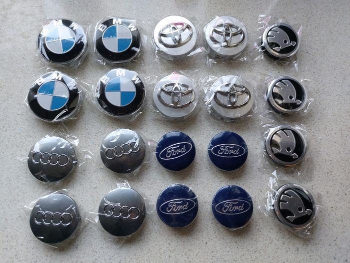 5 Sets of Centre Caps - FREE POST