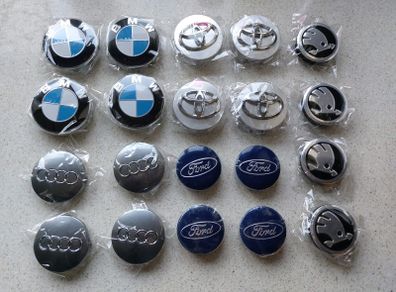 5 Sets of Centre Caps - FREE POST