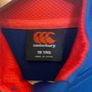 Boys Canterbury Vapodri Blue Zip Up Top - Age 10 Years Image 3