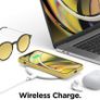 Liquid Silicone Case For iPhone 12 / 12 Pro Luxury Thin Soft Phone Cover New Yellow - FHT8IP12LK Image 2